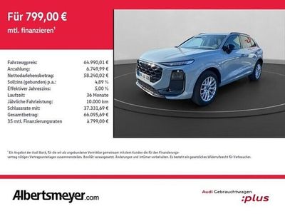 Gebraucht Audi Q3 Ambiente 272 PS (200 kW) 2025 Pfeilgrau perleffekt SUV