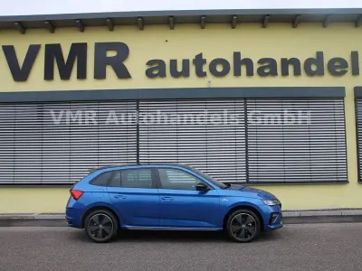 Neu Skoda Scala Monte Carlo 150 PS (110 kW) 2026 Blau Kleinwagen
