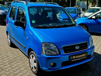 Gebraucht Suzuki Wagon R+ GL 76 PS (55 kW) 2005 Blau Van / Kleinbus