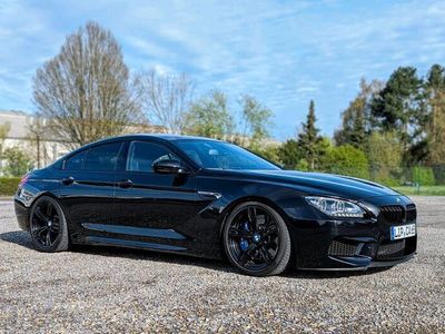 gebraucht BMW M6 Gran Coupe schwarz/schwarz carbon
