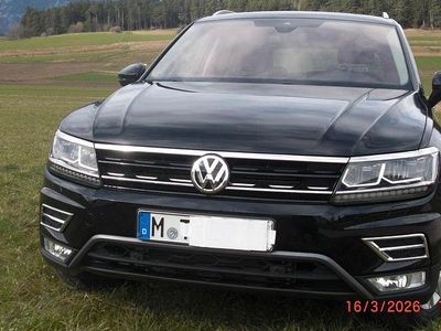 Gebraucht VW Tiguan Highline 179 PS (131 kW) 2016 Schwarz SUV