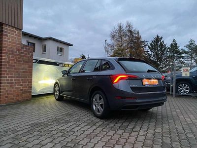 Gebraucht Skoda Scala Active 116 PS (85 kW) 2019 Quarzgrau metallic Kleinwagen