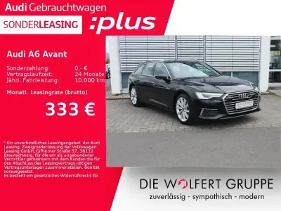 Gebraucht Audi A6 Design 204 PS (150 kW) 2023 Mythosschwarz metallic Kombi