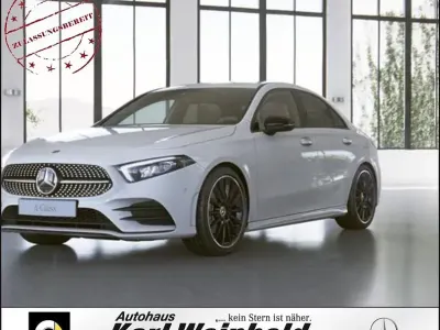 Brugt Mercedes A220 AMG 190 HK (139 kW) 2020 Hvid Sedan