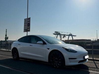 Gebraucht Tesla Model 3 Performance 377 kW (513 PS) 2023 Weiß Limousine