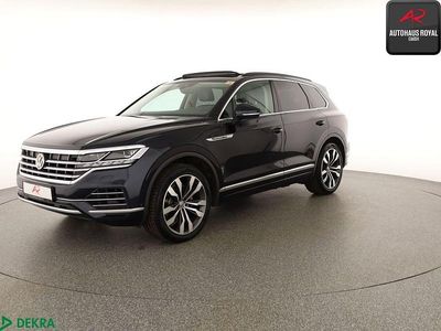 Gebraucht VW Touareg R-line 286 PS (210 kW) 2019 Moonlight blue perleffekt SUV