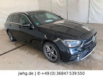 Gebraucht Mercedes E300 AMG 320 PS (235 kW) 2021 Schwarz/baltic black Kombi