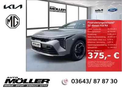 Neu Kia K4 Spirit 150 PS (110 kW) 2026 Grau Limousine