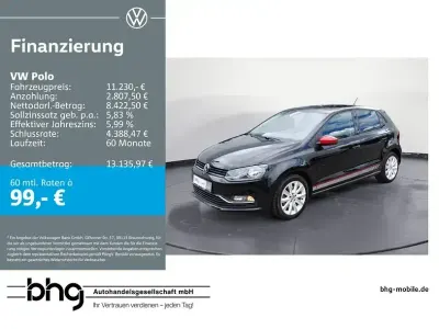 Gebraucht VW Polo Beats 110 PS (80 kW) 2017 Schwarz Limousine