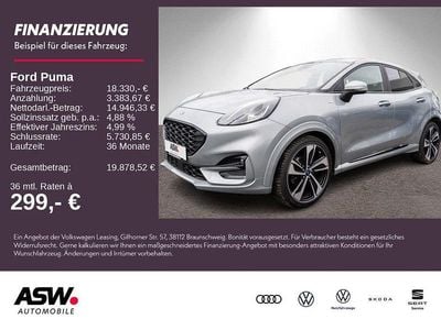 Gebraucht Ford Puma ST-Line X 155 PS (114 kW) 2021 Silber SUV