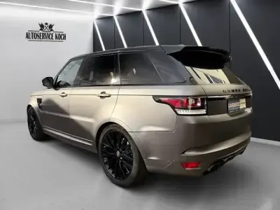 Gebraucht Land Rover Range Rover Sport SVR 551 PS (405 kW) 2017 Schwarz SUV