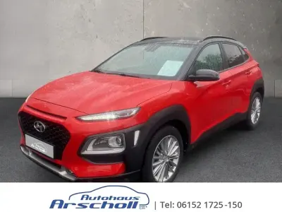 Używany Hyundai Kona Premium 177 KM (130 kW) 2020 Czerwony SUV