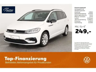 Gebraucht VW Touran Highline 150 PS (110 kW) 2022 Weiss Van / Kleinbus