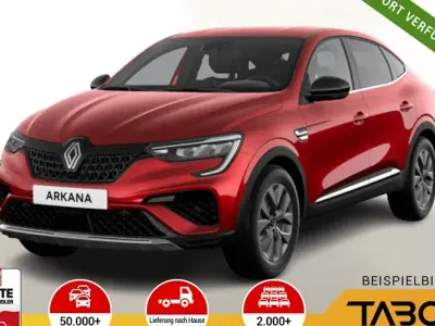 Ny Renault Arkana Techno 140 HK (102 kW) 2025 Rød SUV