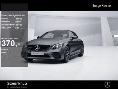 Usata Mercedes C400 AMG 333 CV (244 kW) 2022 Grigio Cabrio