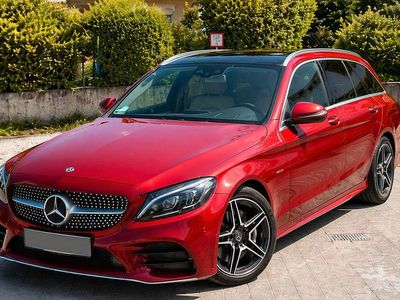 Usata Mercedes C400 333 CV (244 kW) 2020 Rosso Berlina