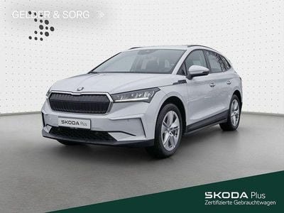 Moonweiss metallic Gebraucht 2023 Skoda Enyaq iV SUV | 23.990 € (Guter Preis)