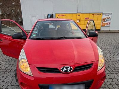 Gebraucht Hyundai i20 2009 Rot Kleinwagen