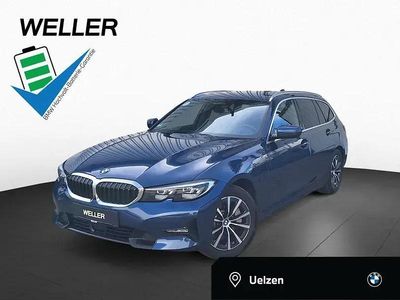 Brugt BMW 330e Sport Line 292 HK (214 kW) 2021 Blå Stationcar