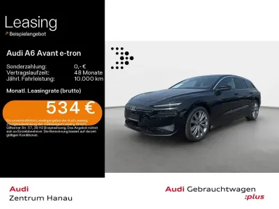 Gebraucht Audi A6 e-tron Advanced 210 kW (286 PS) 2025 Mythosschwarz metallic Kombi
