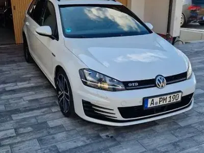 Gebraucht VW Golf VII GTD 184 PS (135 kW) 2016 Weiß Kombi