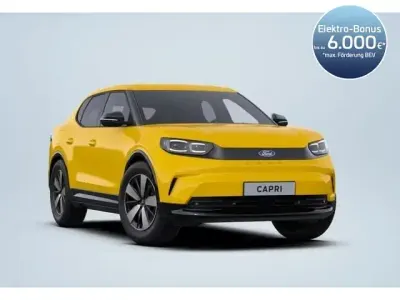 Neu Ford Capri Extended Range 250 kW (340 PS) 2026 Gelb SUV