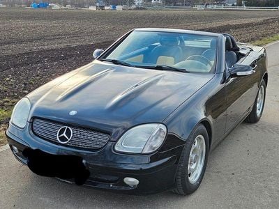 Gebraucht Mercedes SLK200 163 PS (119 kW) 2001 Schwarz Cabrio