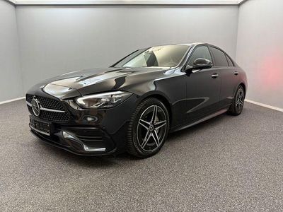 Schwarz Gebraucht 2022 Mercedes C300 AMG Limousine | 39.999 € (Fairer Preis)