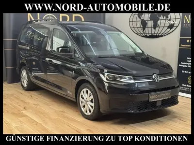 Gebraucht VW Caddy Maxi Life 122 PS (89 kW) 2021 Deep black perleffekt Van / Kleinbus