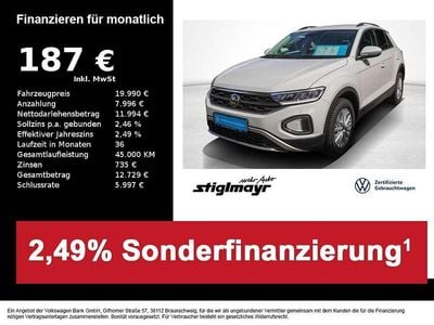 Gebraucht VW T-Roc Life 116 PS (85 kW) 2024 Pure white SUV