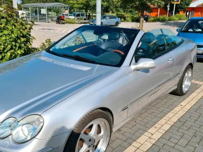 Gebraucht Mercedes CLK320 Avantgarde 218 PS (160 kW) 2004 Silber Cabrio
