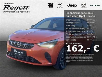 Gebraucht Opel Corsa-e Elegance 100 kW (136 PS) 2022 Orange Kleinwagen