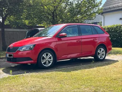 Gebraucht Skoda Fabia 90 PS (66 kW) 2015 Rot Kombi