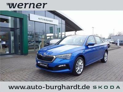 Gebraucht Skoda Scala Style 150 PS (110 kW) 2022 Raceblau Kleinwagen