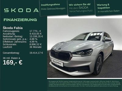 Brugt Skoda Fabia Tour 110 HK (80 kW) 2023 Sølv Hatchback