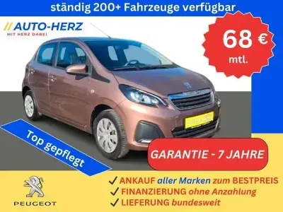 Usata Peugeot 108 82 CV (60 kW) 2014 Marrone Utilitaria