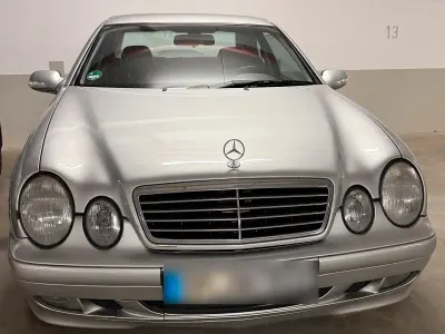 Brugt Mercedes CLK200 197 HK (144 kW) 2000 Sølv Coupe