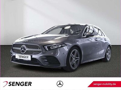 Usata Mercedes A180 AMG line 136 CV (100 kW) 2019 Grigio Berlina