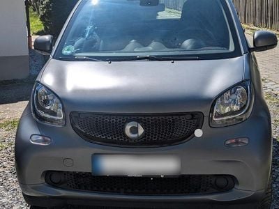Second-hand Smart ForTwo Cabrio Passion 90 CP (66 kW) 2017 Gri Cabrio