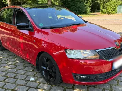 Gebraucht Skoda Fabia Elegance 86 PS (63 kW) 2014 Rot Kombi