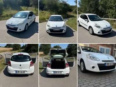 Gebraucht Renault Clio 75 PS (55 kW) 2010 Weiß Kleinwagen
