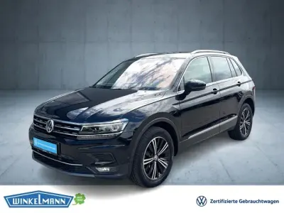 Gebraucht VW Tiguan Highline 150 PS (110 kW) 2019 Schwarz SUV