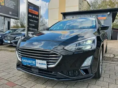 Brugt Ford Focus Titanium 125 HK (91 kW) 2019 Sort Sedan