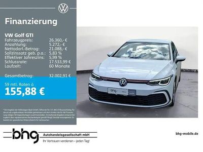 Usata VW Golf VIII GTI 245 CV (180 kW) 2023 Bianco Berlina
