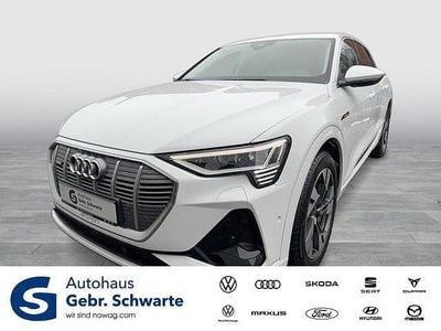 Gebraucht Audi e-tron S-Line 300 kW (408 PS) 2022 Weiß SUV
