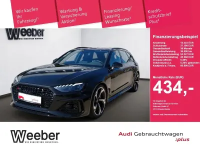 Gebraucht Audi RS4 Ambiente 450 PS (330 kW) 2023 Mythosschwarz (metallic) Kombi