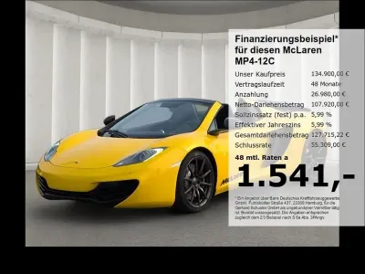 Gebraucht McLaren MP4-12C 625 PS (459 kW) 2014 Gelb Coupé