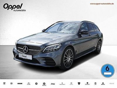 gebraucht Mercedes C300 d T AMG Line 4Matic +AHK+LED+KAMERA+TEMPO+