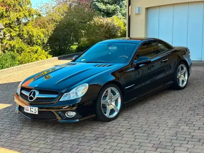Gebraucht Mercedes SL500 AMG 388 PS (285 kW) 2009 Schwarz Cabrio