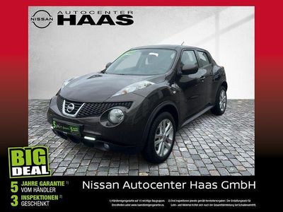 Gebraucht Nissan Juke Acenta 117 PS (86 kW) 2013 Machine brown metallic (metallic) SUV